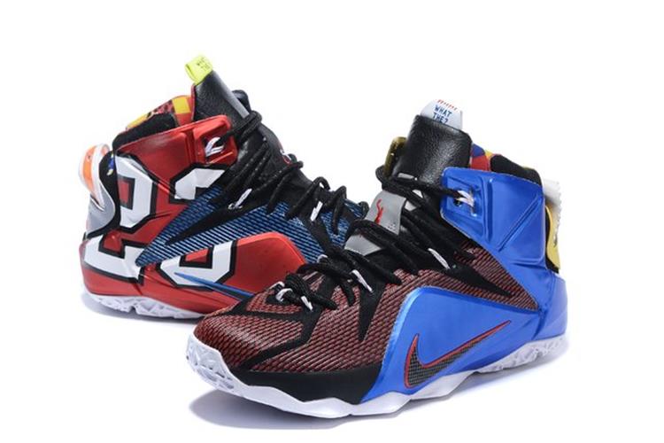 T nis Nike Lebron 12 Ankle High What The Addam Store